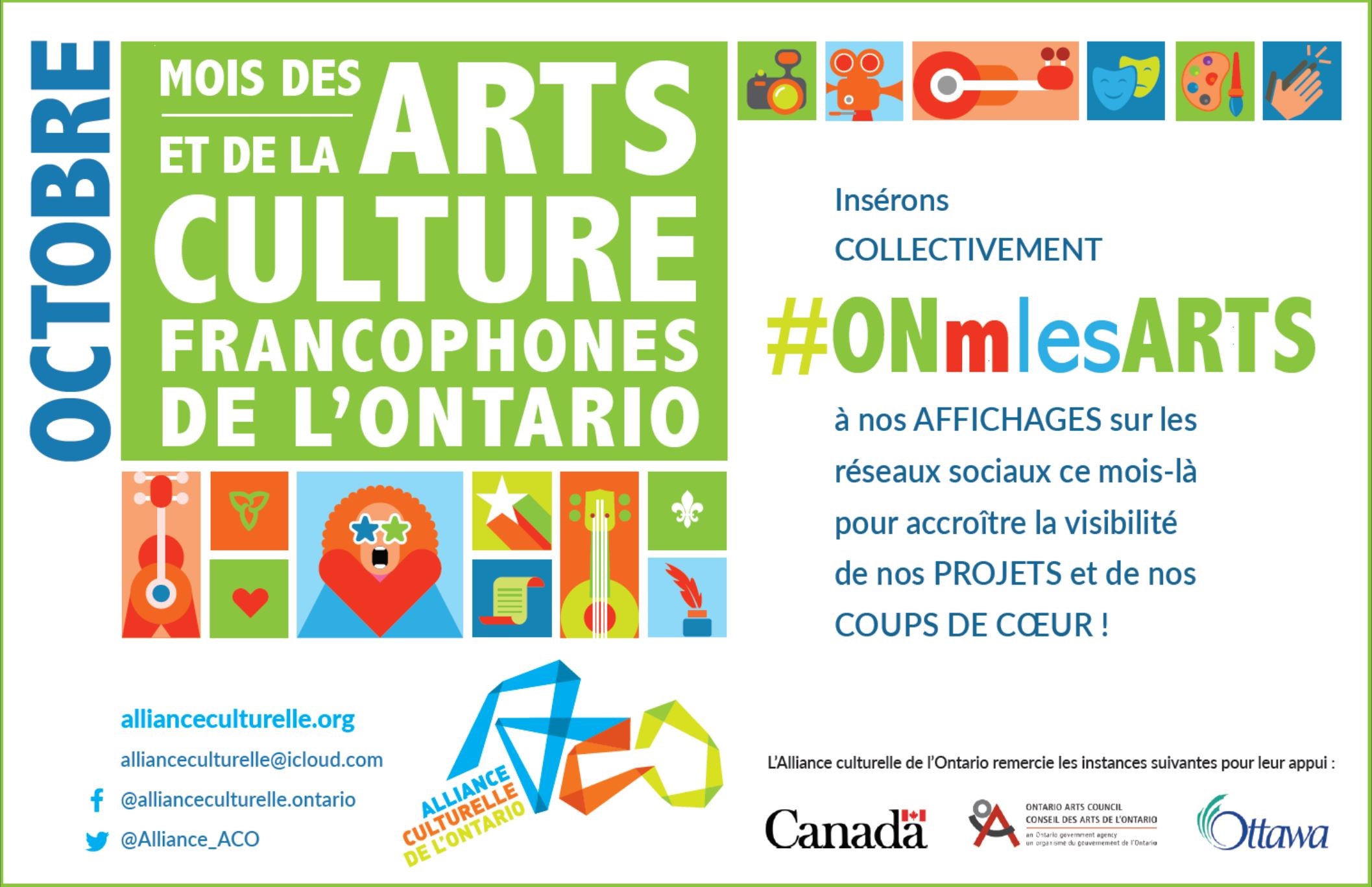 mois des arts et de la culture francophone