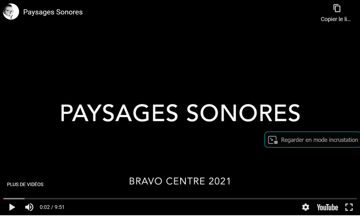 paysages sonores
