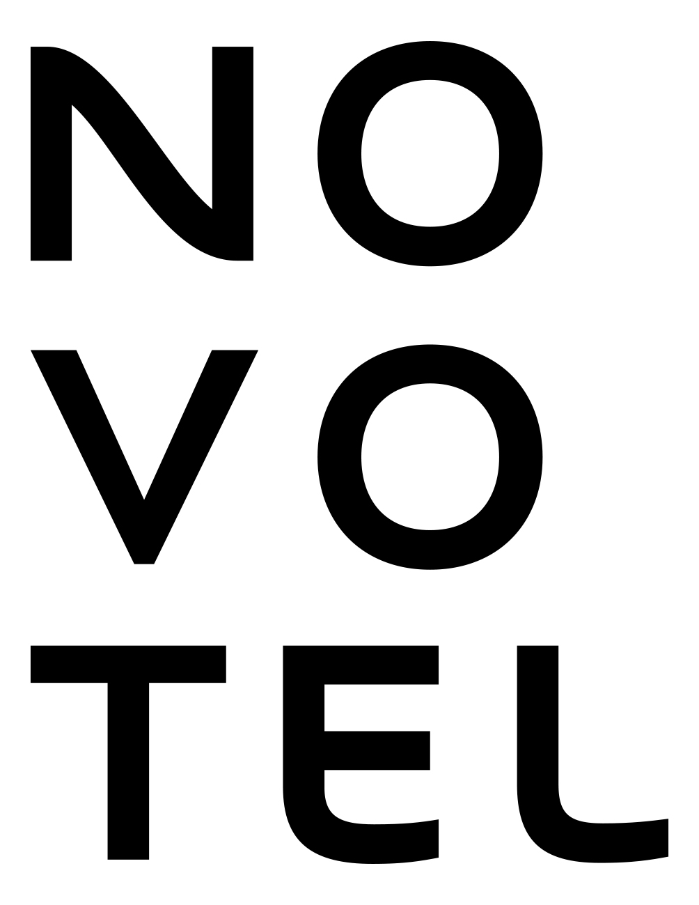 Novotel 3 lignes logo 2019 N
