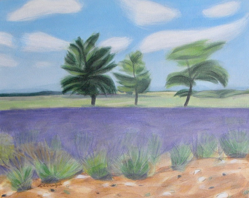 Les 3 arbres, Provence